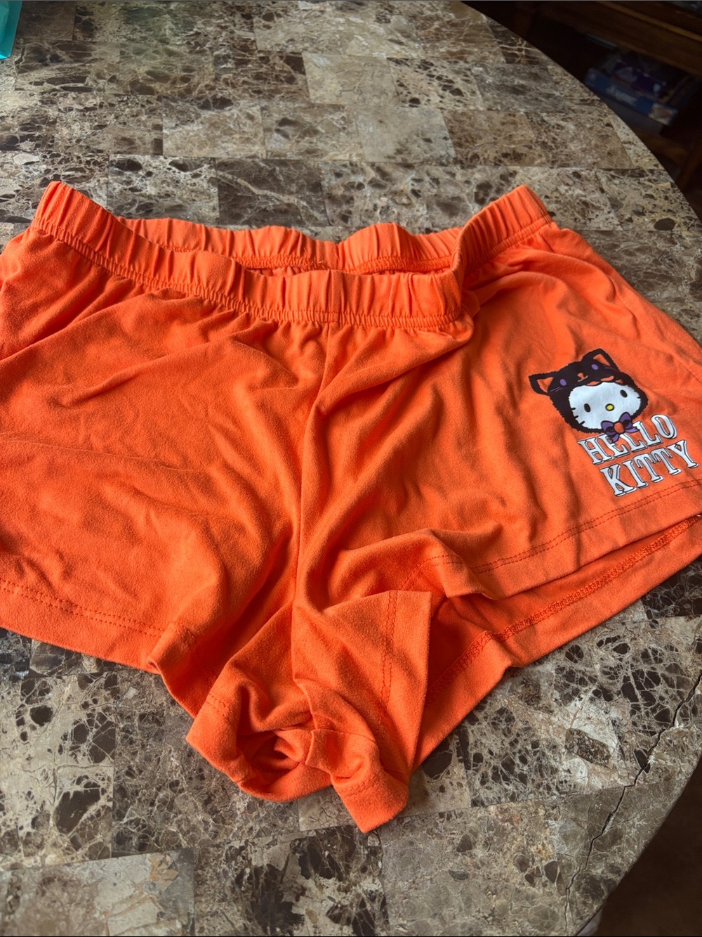 Hello Kitty Orange Shorts